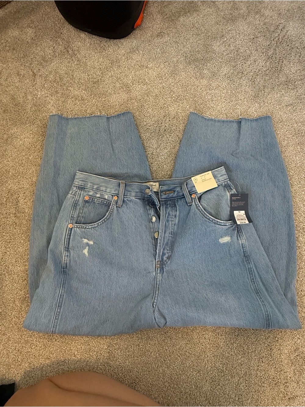 Universal Thread Light Blue High-Rise Wide Leg Jeans